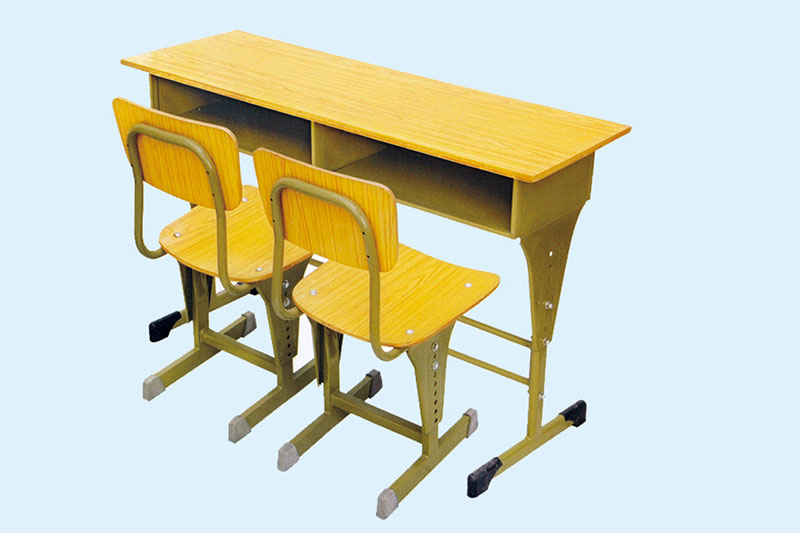 LS-KZY-04雙人課桌椅